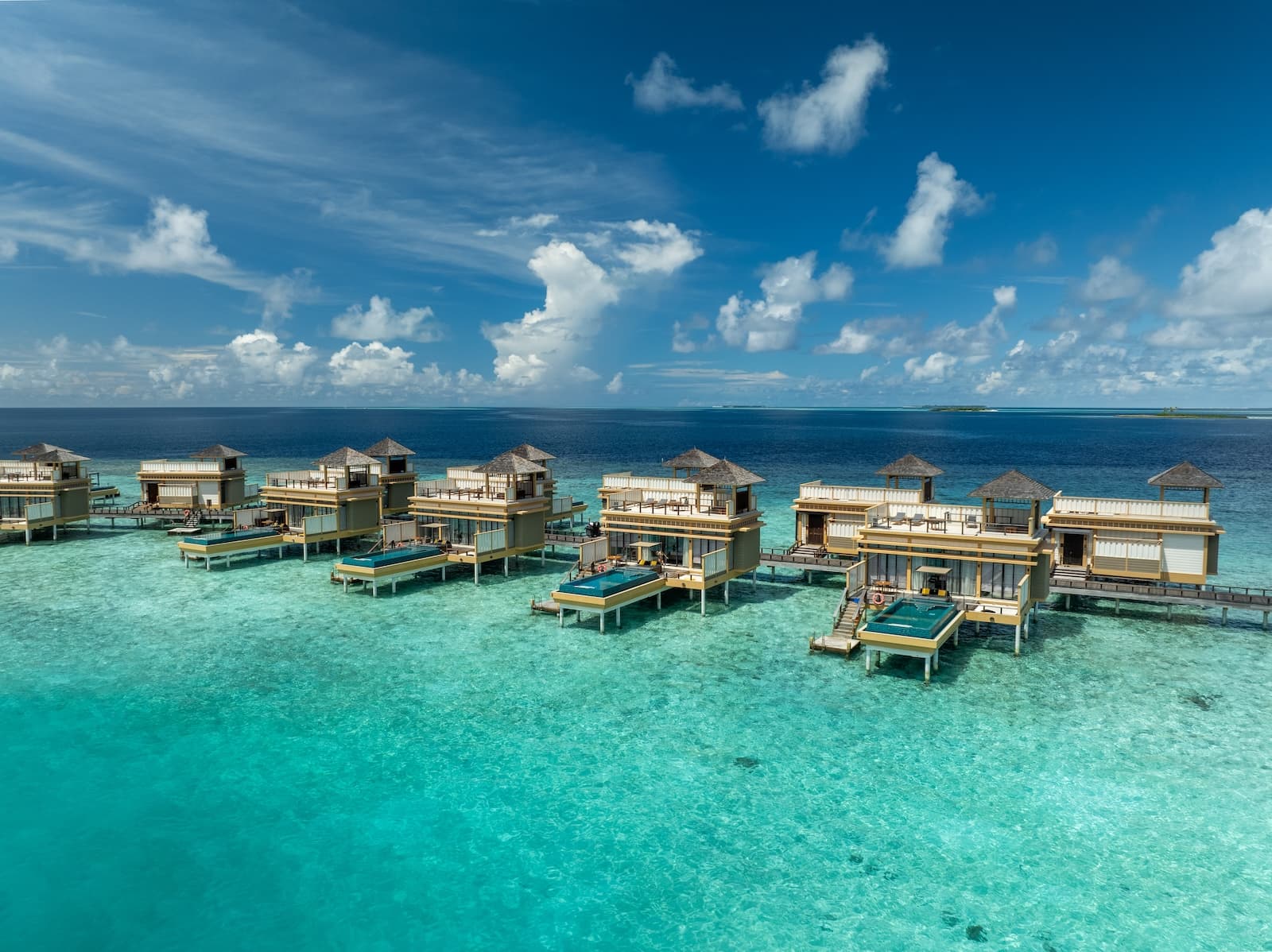 Angsana Velavaru_InOcean Pool Villa_Aerial