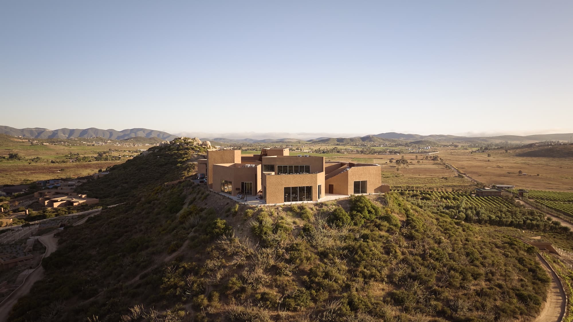 Banyan Tree Veya Valle de Guadalupe Aerial